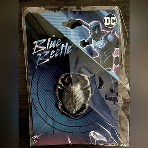 DC Blue Beetle Enamel Logo Pin
